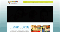 Desktop Screenshot of children-dentistry.com