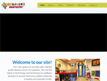 Tablet Screenshot of children-dentistry.com